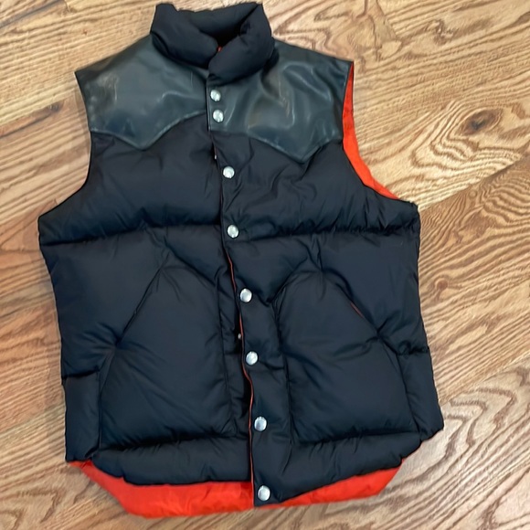 Palm angels reversible fluffy down vest - Picture 4 of 13